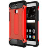 Military Defender Tough Shockproof Hard Case for Huawei P9 - Red