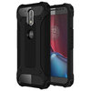 Military Defender Tough Shockproof Case for Motorola Moto G4 Plus - Black