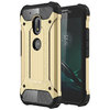 Military Defender Tough Shockproof Case for Motorola Moto G4 Play - Gold