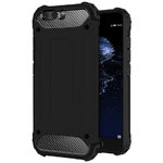 Military Defender Tough Shockproof Case for Huawei P10 Plus - Black