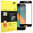 Full Coverage Tempered Glass Screen Protector for HTC 10 - Black