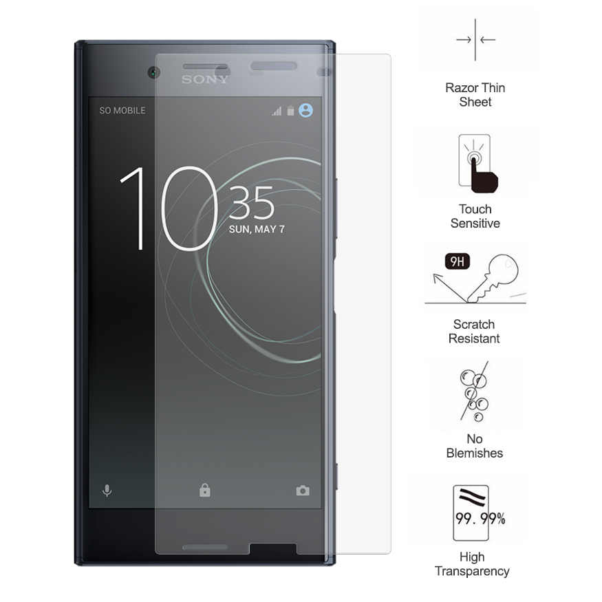 9H Tempered Glass Screen Protector for Sony Xperia XZ Premium