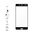 Full Coverage Tempered Glass Screen Protector for Nokia 6 (2017) - Black