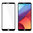 Full Coverage Tempered Glass Screen Protector for LG G6 - Black