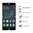 Full Coverage Tempered Glass Screen Protector for Huawei P9 - Black