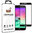 Full Coverage Tempered Glass Screen Protector for LG K10 (2017) - Black