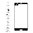 Full Coverage Tempered Glass Screen Protector for HTC U Ultra - Black