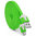 2m Flat Micro USB to USB Charging Cable - Green