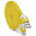 2m Flat Micro USB to USB Charging Cable - Yellow