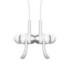 Baseus B11 Licolor Magnetic Bluetooth Wireless Earphones (Headset) - White