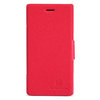 Nillkin Leather Flip Case - Sony Xperia M - Red