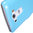 Nillkin Fresh Quick Circle Flip Case for LG G3 - Blue