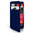 Orzly Display Window Peek View Flip Case for Samsung Galaxy S5 - Blue