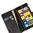 Nokia Lumia 1520 Leather Wallet Flip Case - Black
