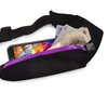 Orzly Dual Pocketed Sports Waist Carry Pouch (Bum Bag) - Purple