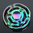 Alien Maze Zinc Alloy Rainbow Fidget Spinner (3-Side)