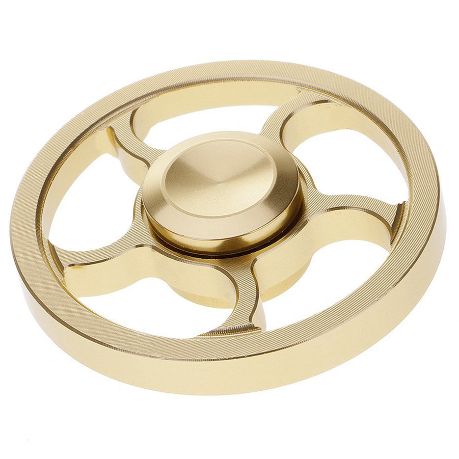 Aluminium Wheel Spinner (Metallic Gold)