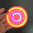 Bluetooth Fidget Spinner with Speaker & Colourful LED Lights - Pink