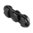 Aluminium 2 Leaf Hoverboard Hand Fidget Spinner - Metallic Black