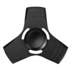 Aluminium 3-Leaves Hand Fidget Spinner - Metallic Black