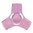 Aluminium 3-Leaves Hand Fidget Spinner - Metallic Pink