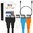 1m Orzly (4-Pack) 3A Certified USB Type-C to USB 3.0 Charging Cable