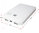 7000mAh Dual USB Portable Power Bank Charger - White