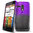 Orzly Raindrop Texture Hard Shell Case for Motorola Moto G (1st Gen) - Purple
