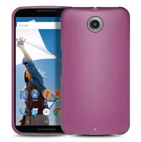 Orzly Executive Armour Tough Hard Case for Google Nexus 6 - Purple