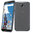 Orzly Flexi Gel Case for Google Nexus 6 - Smoke Black (Two-Tone)