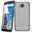 Orzly Flexi Gel Case for Google Nexus 6 - Smoke White (Two-Tone)