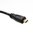 Short Micro HDMI to HDMI (Female) Adapter Cable (16cm) - Black
