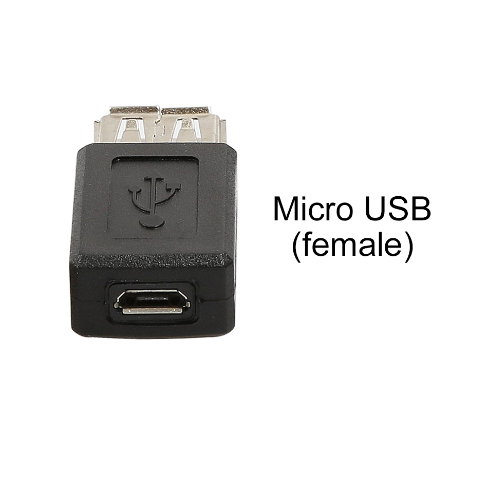 Female Micro USB to USBA Adapter Converter