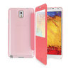 Orzly Display Window Flip Case for Samsung Galaxy Note 3 - Pink