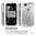 Orzly Fusion Frame Bumper Case for Apple iPhone 8 Plus / 7 Plus - Black (Clear)