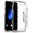 Orzly Fusion Frame Bumper Case for Apple iPhone 8 / 7 / SE (2nd Gen) - Black / Clear