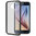 Orzly Fusion Bumper Case for Samsung Galaxy S6 - Black (Clear)