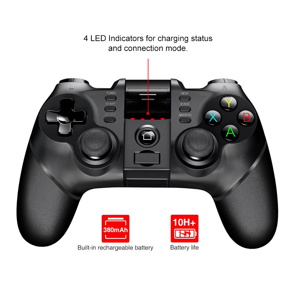 climax Fabriek kaart iPega PG-9077 Wireless Bluetooth Game Controller for Phone