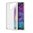 Orzly Fusion Frame Bumper Case for Samsung Galaxy Note 4 - White (Clear)