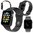 Orzly Face Plate Bumper Frame Case for Apple Watch 38mm - Black