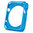 Orzly Face Plate Bumper Frame Case for Apple Watch 38mm - Blue