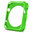 Orzly Face Plate Bumper Frame Case for Apple Watch 38mm - Green