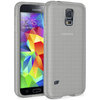 Orzly Flexi Gel Case for Samsung Galaxy S5 - Smoke White (Gloss)