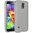 Orzly Flexi Gel Case for Samsung Galaxy S5 - Smoke White (Gloss)