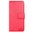 Orzly Leather Wallet Case & Card Holder Pouch for HTC One Mini 2 - Red