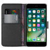 Orzly Leather Wallet Case & Card Pouch - Apple iPhone 6s Plus - Black