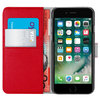 Orzly Leather Wallet Case (Card Slot) for Apple iPhone 6 / 6s - Red