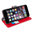 Orzly Leather Wallet Case (Card Slot) for Apple iPhone 6 / 6s - Red