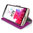 Orzly Leather Wallet Flip Case (Card Holder) for LG G3 - Purple