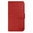 Orzly Leather Wallet Case & Card Holder Pouch for LG G4 - Red